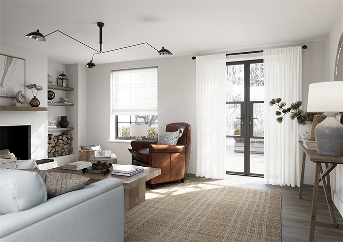 Casoria Voile, Classic White - Made to Measure Curtains - Image 7